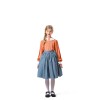 Halloween Children's Role Playing Maid Costume Rural Life Cosplay Children's Girl Maid Costume YM5842