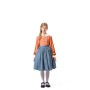 Halloween Children's Role Playing Maid Costume Rural Life Cosplay Children's Girl Maid Costume YM5842