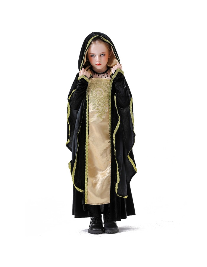 Parent Child Velvet French Court Queen Year End Party Birthday Party Princess Costume Play YM5852