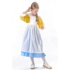 Halloween Medieval Country Maid Cosplay as a Romantic French Farm Costume Garden Girl Dress YM5844