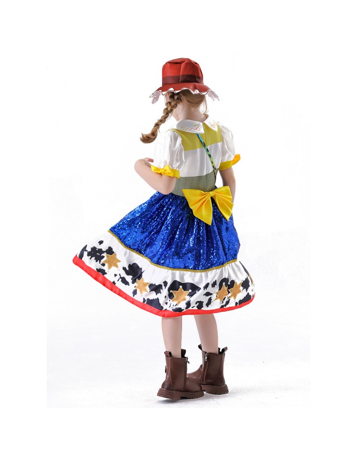 New Children's Evening Dress Film Princess Cosplay Stage Performance Girl Cute Princess YM8782