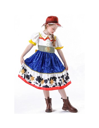 New Children's Evening Dress Film Princess Cosplay Stage Performance Girl Cute Princess YM8782