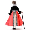 Red Heart Queen Costume Tulle Dress Girl Princess Puffy Cosplay Performance Costume YM8773