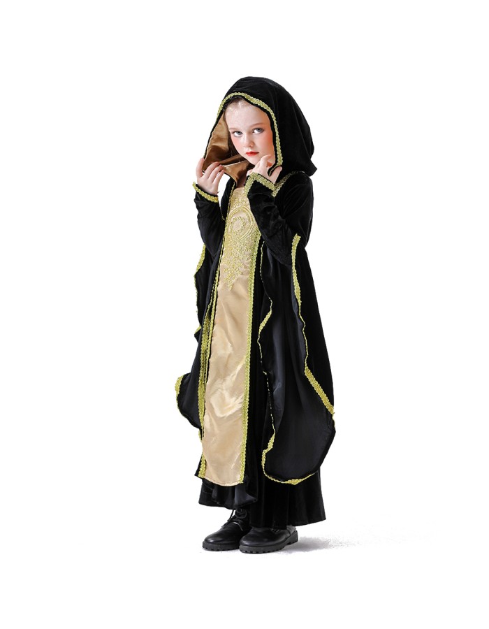 Parent Child Velvet French Court Queen Year End Party Birthday Party Princess Costume Play YM5852