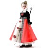 Red Heart Queen Costume Tulle Dress Girl Princess Puffy Cosplay Performance Costume YM8773