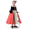 Red Heart Queen Costume Tulle Dress Girl Princess Puffy Cosplay Performance Costume YM8773