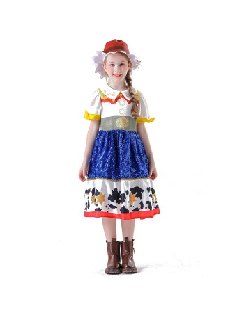 New Children's Evening Dress Film Princess Cosplay Stage Performance Girl Cute Princess YM8782