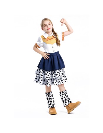 Halloween Girl Tris Dress, Children's Lolita Princess Dress, Toy Story Woody Cowboy Costume YM8792