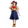 Halloween Toy Story Cosplay Trish Woody Dress Set Children's Role-playing Costume YM8787