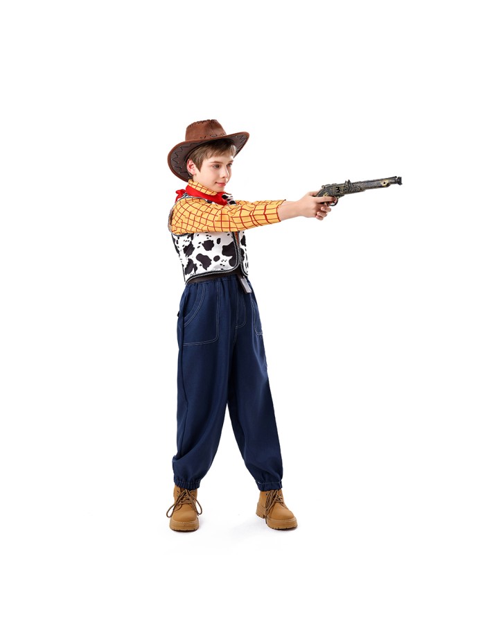 Halloween Toy Story Cosplay Trish Woody Dress Set Children's Role-playing Costume YM8787
