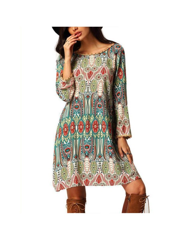 Clearance Women Casual Clothes Backless Dress Sexy T-shirt Lace Tie-back Irregular PatchworkSB208