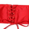 Swimsuit, lace-up bikini, sexy solid-color swimsuit, beach vacation bikini FF30