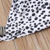 Women Bikini small dots leopard print cross bikini sexy bandage two-piece swimsuit FF48