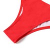 Swimsuit, lace-up bikini, sexy solid-color swimsuit, beach vacation bikini FF30
