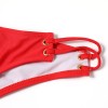 Swimsuit, lace-up bikini, sexy solid-color swimsuit, beach vacation bikini FF30