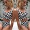High-waisted bikini  sexy two-piece swimsuit on AliExpress in Europe and America YT07