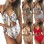 Ladies' two-piece swimsuit, sexy leopard print bikini, summer beach vacation MM01