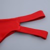 Sexy solid-color two-piece swimsuit with perforated sexy bikini swimsuit ZH05