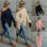 Fluffy long-sleeved sweaters, off-the-shoulder T-shirts, tops, loose and sexy sweaters for autumn and winter SB204
