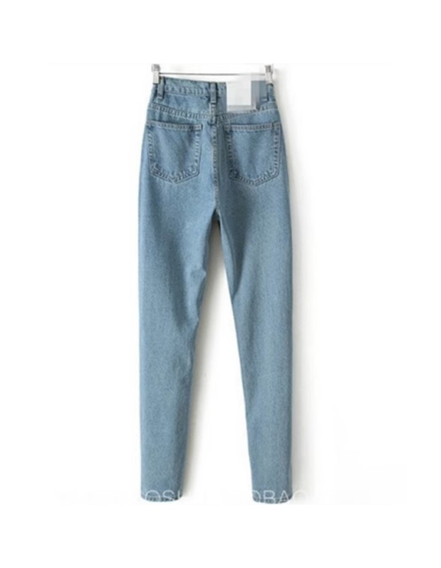 Spring fashion jeans, trousers, casual women's wear, straight-leg jeans SB213