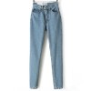 Spring fashion jeans, trousers, casual women's wear, straight-leg jeans SB213