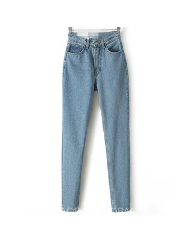 Spring fashion jeans, trousers, casual women's wear, straight-leg jeans SB213