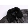Retro oversized Air Force for men and women pilot couple fur coat Motorcycle Fur collar coat FL0040