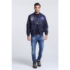 Thin US Air Force embroidered badge baseball jacket, NASA pilot jacket, men's workwear jacket trend FL09