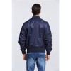 Thin US Air Force embroidered badge baseball jacket, NASA pilot jacket, men's workwear jacket trend FL09