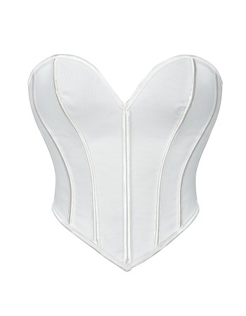 Black matte textured strapless sexy court heart-shaped strapless corset off-the-shoulder shaping top MS8463