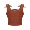 Corset Strapless and Stylish Shaping Waist-exposing and Sexy Strappy Vest Corset Top for Women AM587