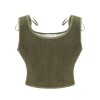 Corset Strapless and Stylish Shaping Waist-exposing and Sexy Strappy Vest Corset Top for Women AM587