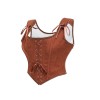 Corset Strapless and Stylish Shaping Waist-exposing and Sexy Strappy Vest Corset Top for Women AM587