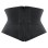 Fishbone Waist Belt Trainer With Zipper For Outerwear Belt Black Sexy Waist Bustier Shaped Belt SX70560