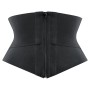 Fishbone Waist Belt Trainer With Zipper For Outerwear Belt Black Sexy Waist Bustier Shaped Belt SX70560