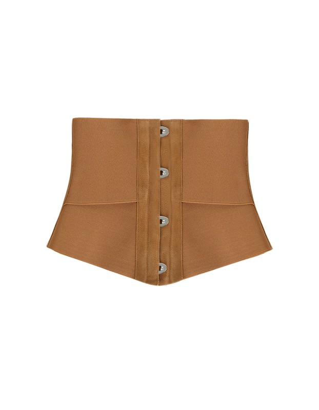 Hourglass Court Plastic Sports Corset Fishbone Waist External Wearing Abdominal Cinching Belt SX70448