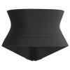 Fishbone Waist Belt Trainer With Zipper For Outerwear Belt Black Sexy Waist Bustier Shaped Belt SX70560