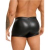 Men's  Sexy Briefs, Leather-like Shorts Nightclub DS Performance Underwear Briefs N848