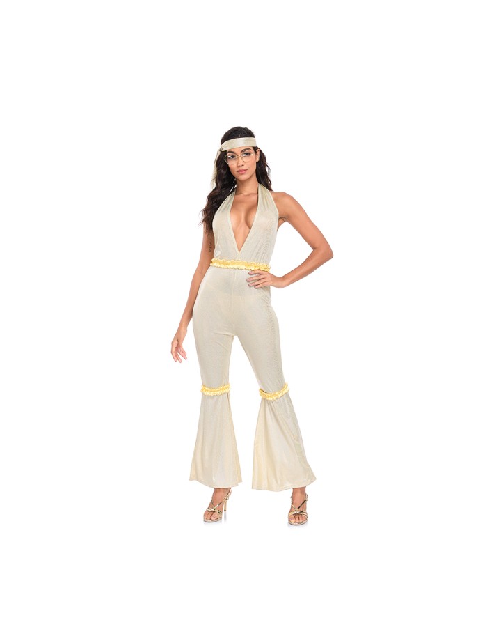 Women's  Hippie Outfits For Bars Disco Balls Retro DS Jazz Dance Show Hippie Costume Cosplay SM251