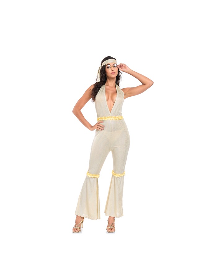 Women's  Hippie Outfits For Bars Disco Balls Retro DS Jazz Dance Show Hippie Costume Cosplay SM251
