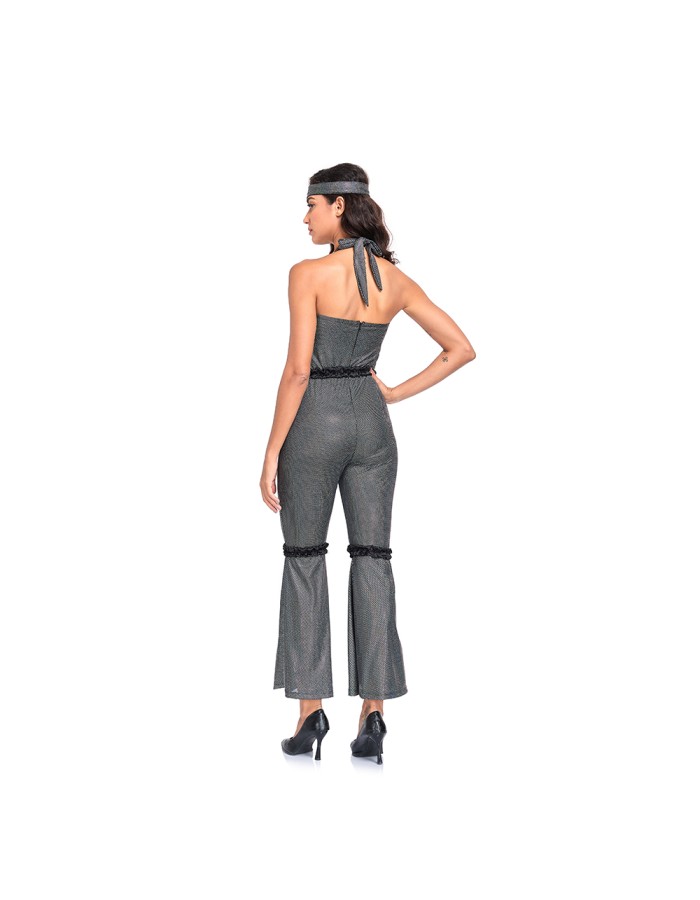 Women's  Hippie Outfits For Bars Disco Balls Retro DS Jazz Dance Show Hippie Costume Cosplay SM251