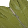 Women Faux Leather Corset Top Sexy Gothic Grass green Zipper Korset Bustier Vintage Burlesque Lingerie Party Club Corselet  TG906