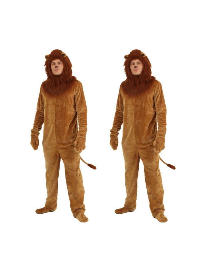 Halloween Cartoon Lion Costumes Cosplay of Animals Party Balls Adult Children Costumes SM2065