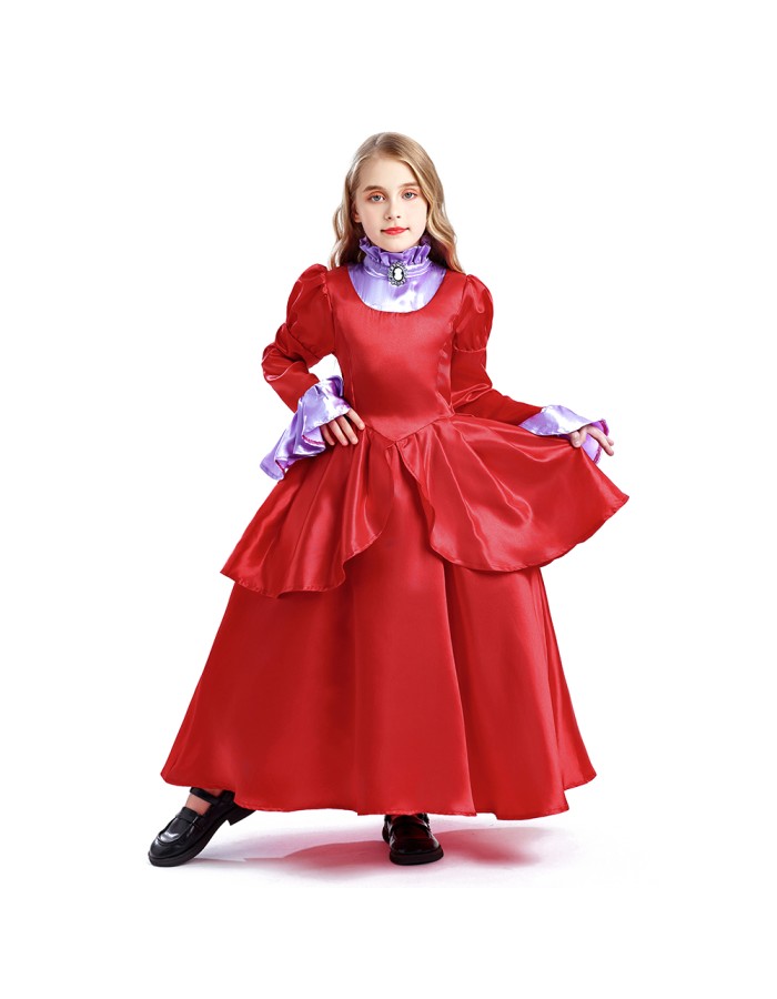 Halloween children's Victorian retro court tea party performance princess dresses costumes Cosplay YM5854