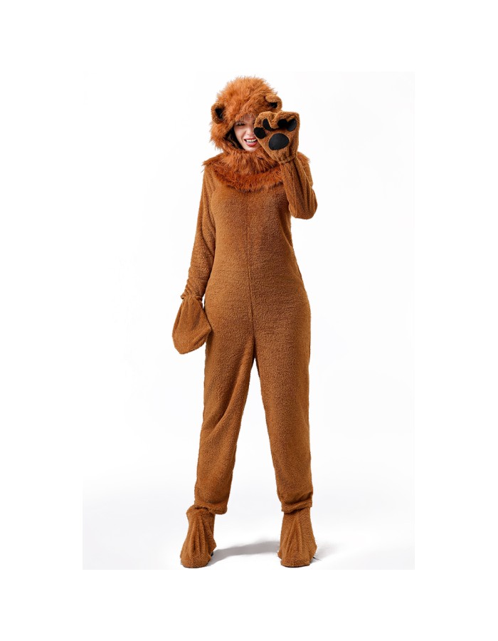 Children's Day parent-child plush animal lion costume one-piece suit costume lion costume cosplay YM8790