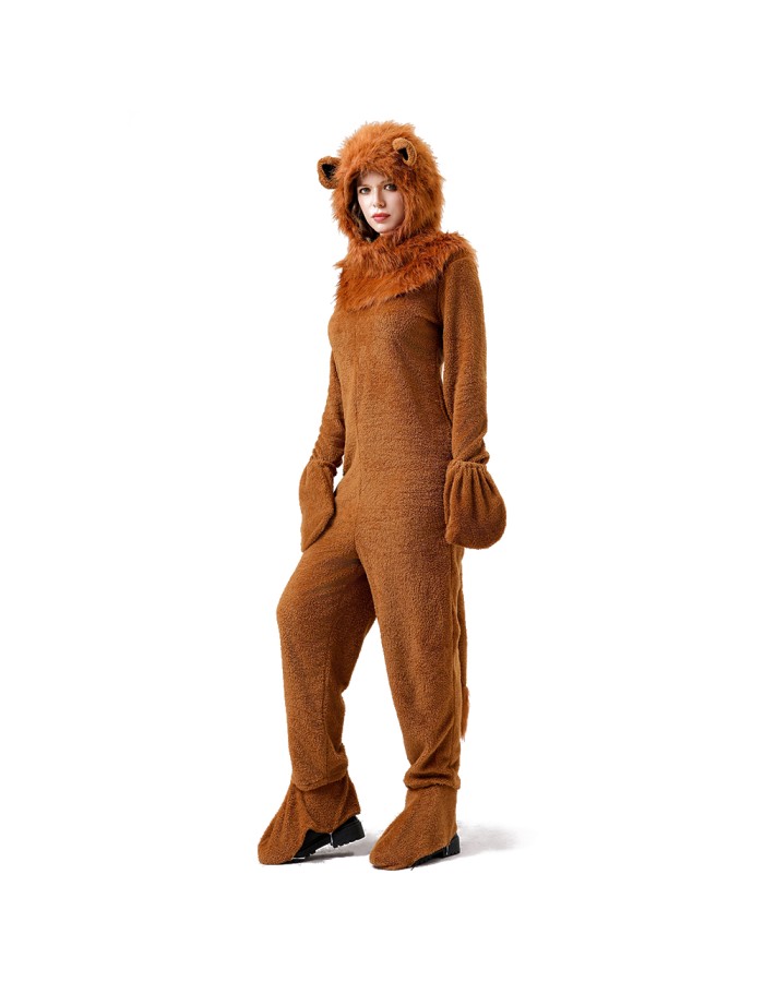 Children's Day parent-child plush animal lion costume one-piece suit costume lion costume cosplay YM8790