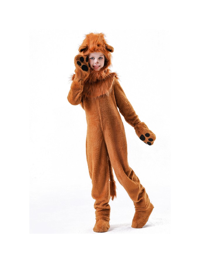 Children's Day parent-child plush animal lion costume one-piece suit costume lion costume cosplay YM8790