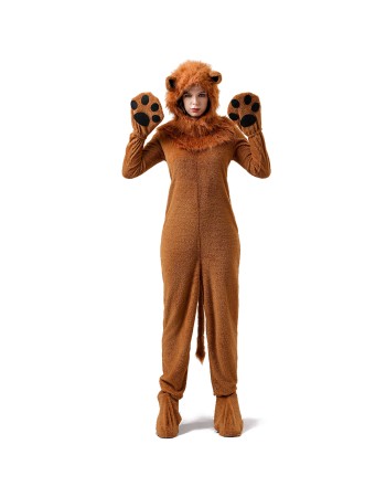 Children's Day parent-child plush animal lion costume one-piece suit costume lion costume cosplay YM8790
