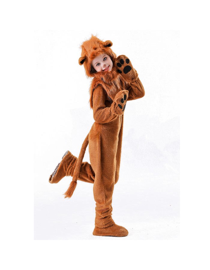 Children's Day parent-child plush animal lion costume one-piece suit costume lion costume cosplay YM8790