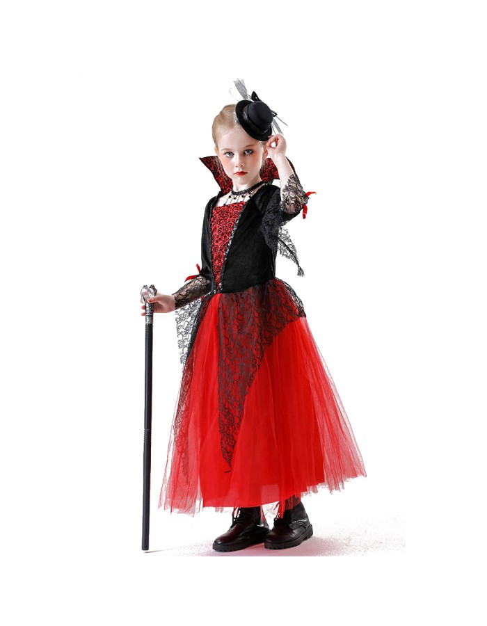 Halloween elf children costumes vampire Cosplay children's clothing witch cosplay role-playing YM8807
